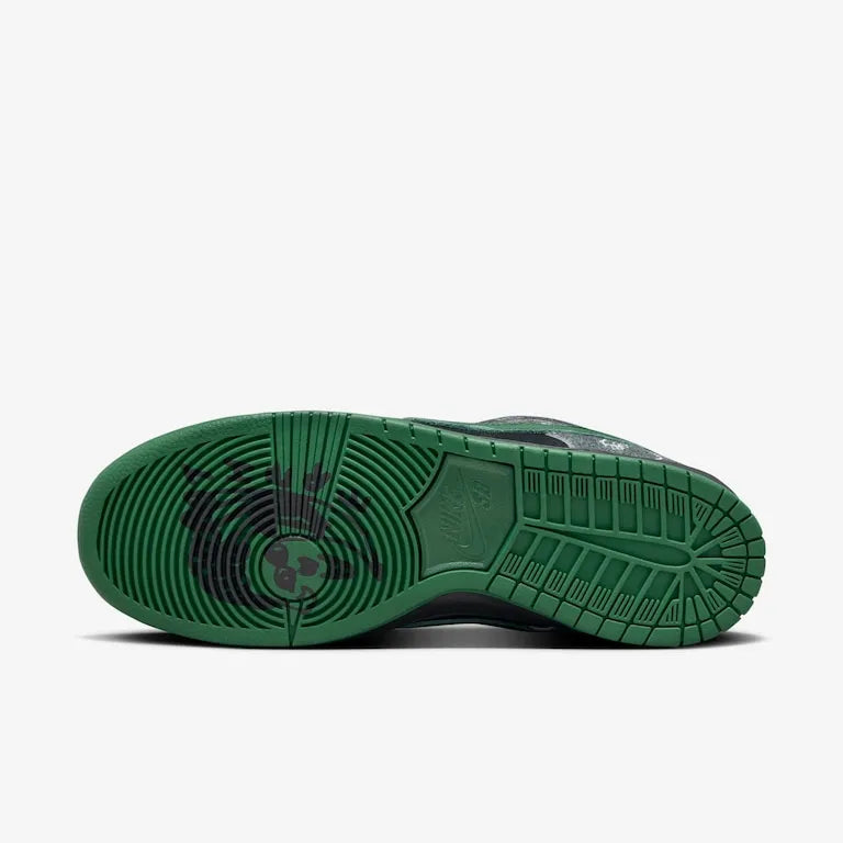 There Skateboards x Nike SB Dunk Low Anthracite and Gorge Green