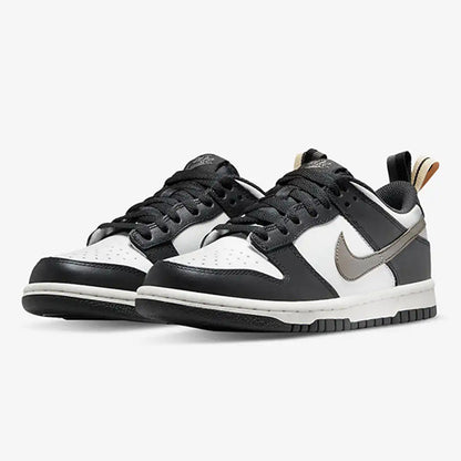 nike-dunk-low-black-white-metallic